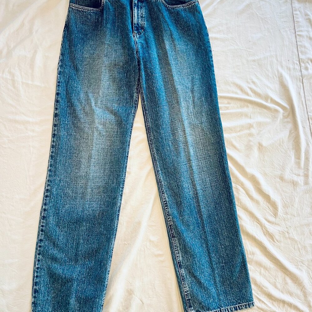 Jones Wear Relaxed Straight Leg Jeans Vintage 90s Stlye Women's Denim Size 10